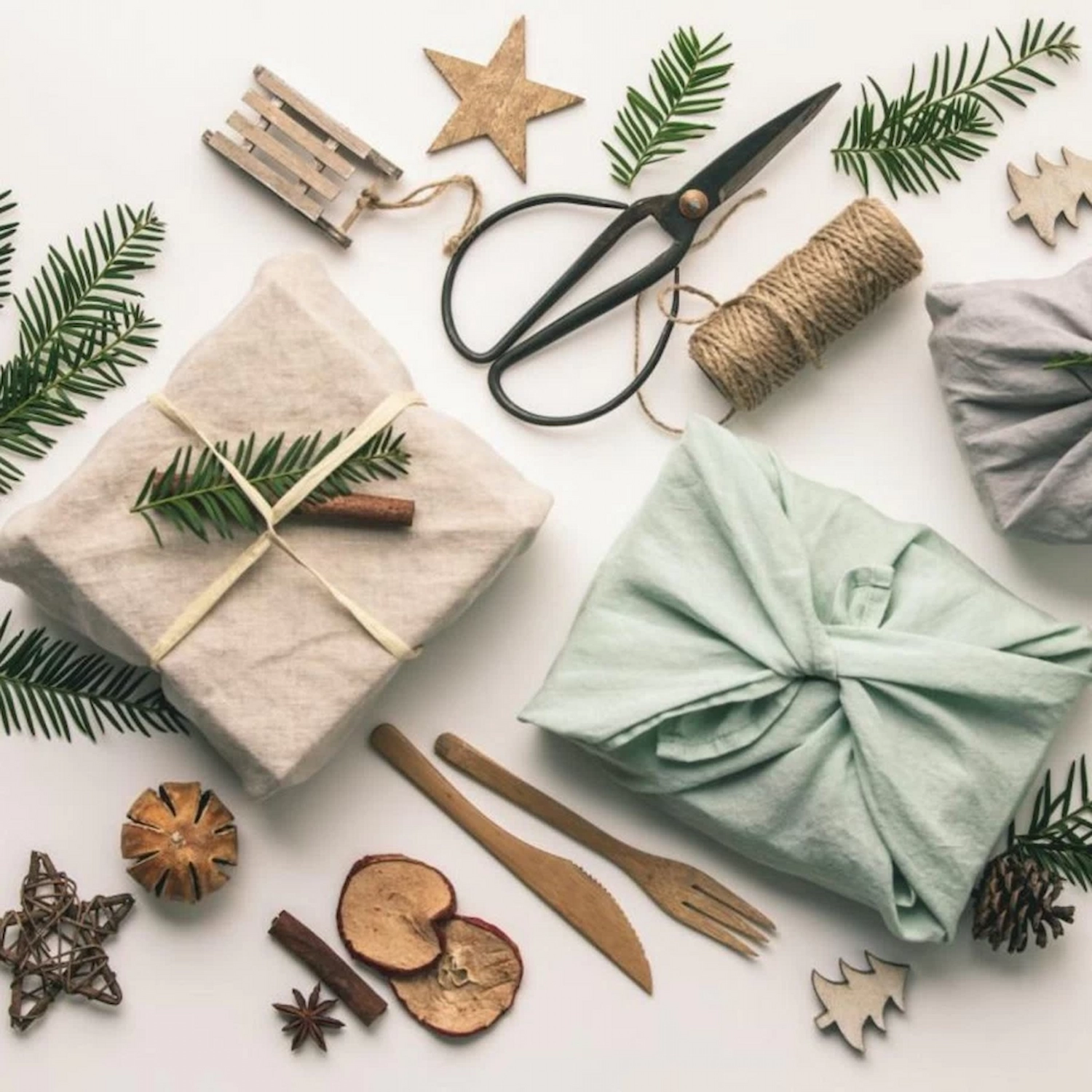 Lahjojen pakkaustyyli